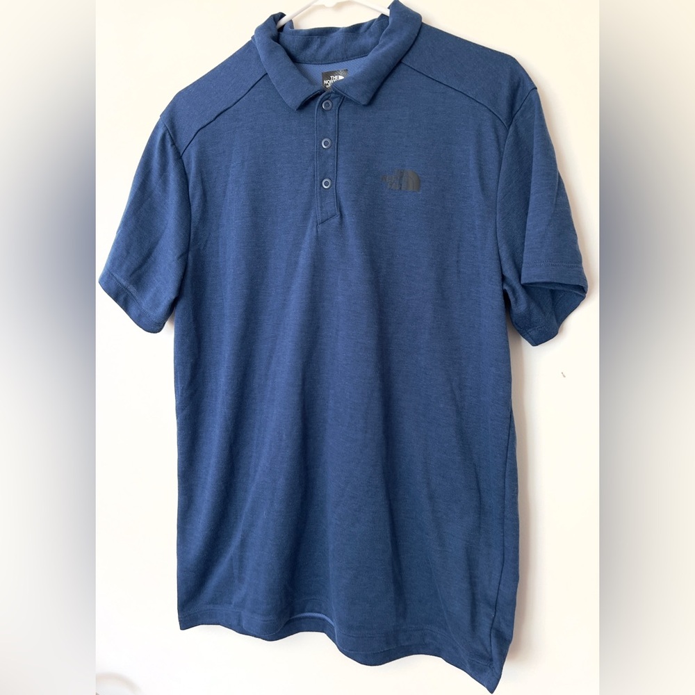 The North Face Men's Navy Polo Shirt